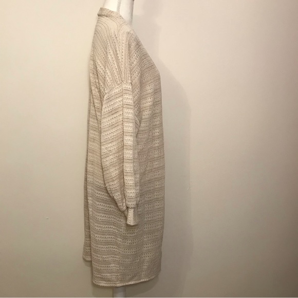 Anthropologie Crochet Long Cardigan Sweaterter Duster One Size Fits Most - Picture 13 of 13